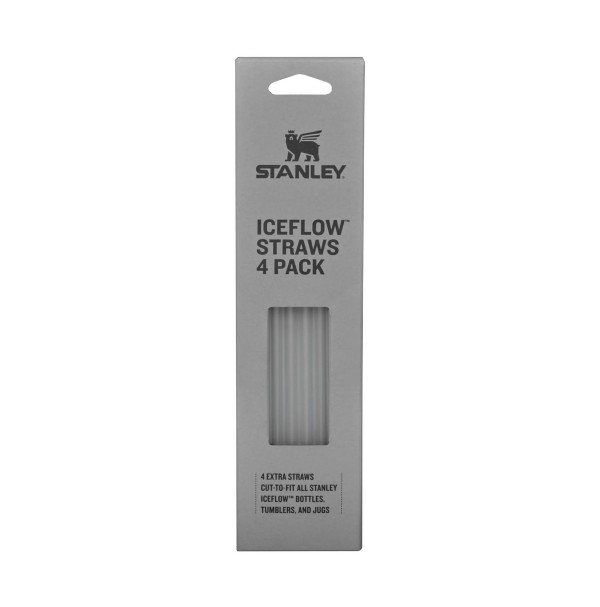 REPLACEMENT STRAWS FOR THE STANLEY ICEFLOW FLIP | 0.89L | 4-PACK